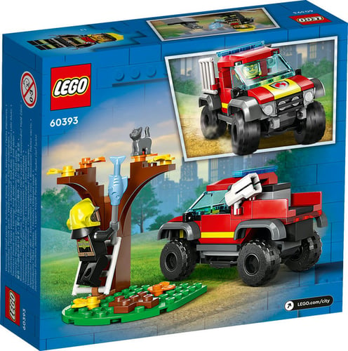 Lego City Fire Firhjulstrukket Redningsvogn    _2