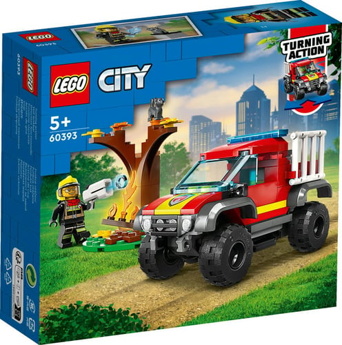 Lego City Fire Firhjulstrukket Redningsvogn     - picture