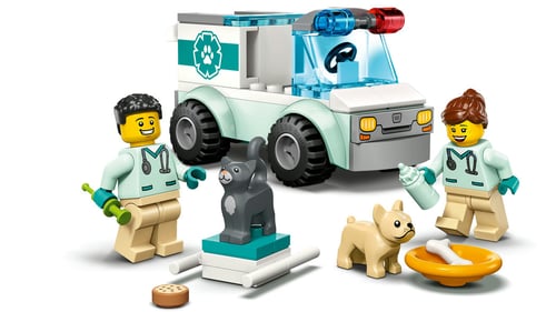 Lego City Great Vehicles Dyrlæge-Redningsvogn    _4