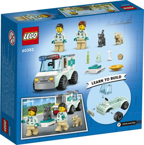 Lego City Great Vehicles Dyrlæge-Redningsvogn    _1