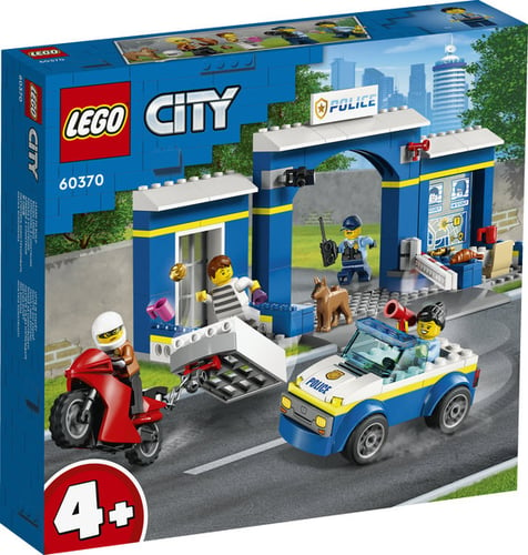 Lego City Police Skurkejagt Ved Politistationen     - picture