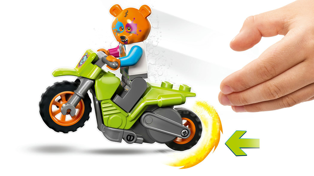 Lego City Stuntz Bear Stunt Bike_3