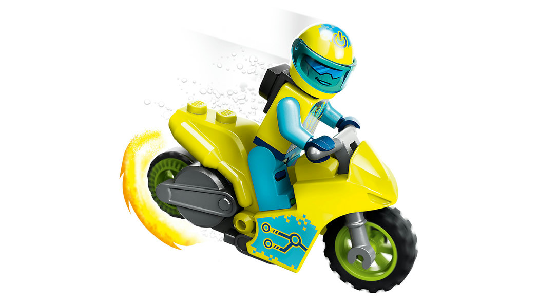 Lego City Stuntz Cyber Stunt Motorcycle_3