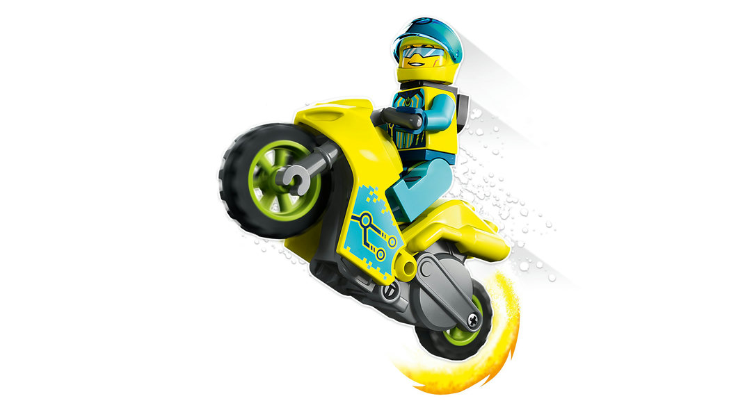Lego City Stuntz Cyber Stunt Motorcycle_1