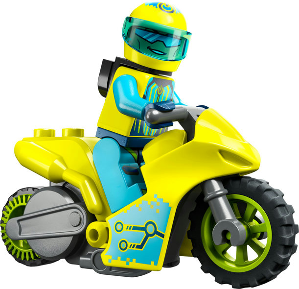 Lego City Stuntz Cyber Stunt Motorcycle_2