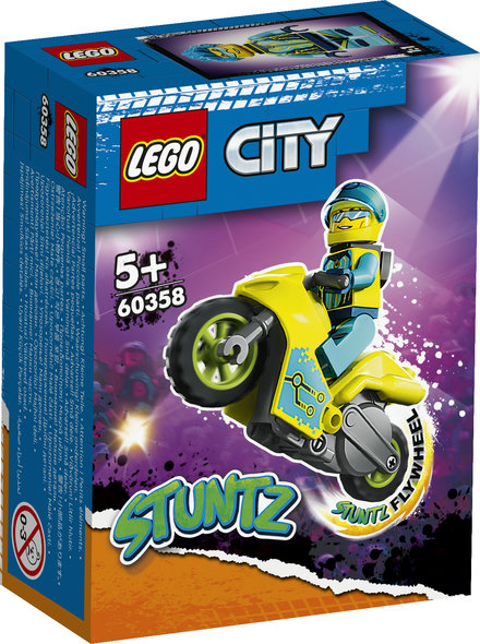 Lego City Stuntz Cyber Stunt Motorcycle_0