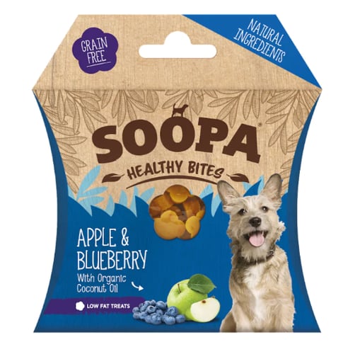 SOOPA - BLAND 4 FOR 119 - Healthy Bites Apple & Blueberry 50g - picture