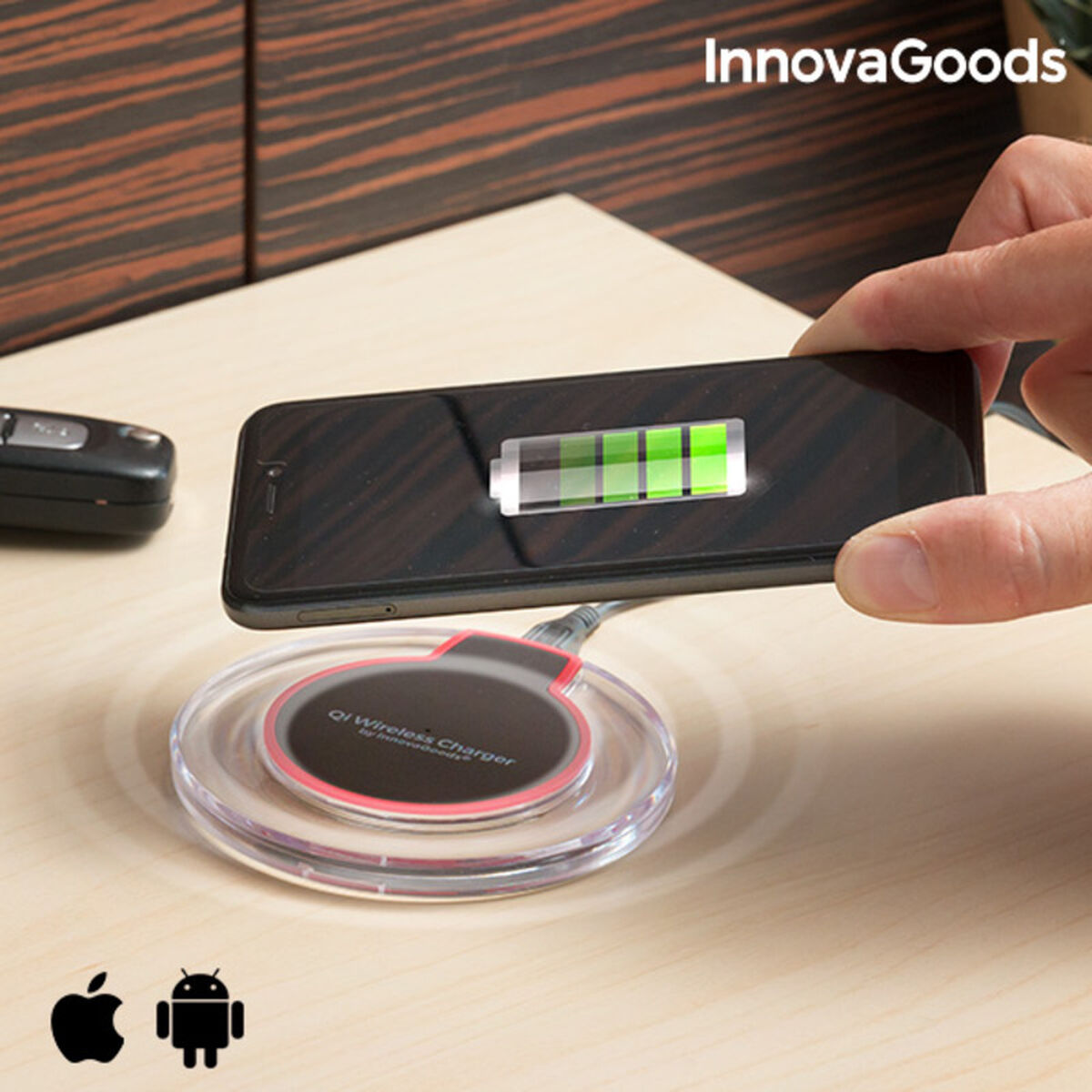 InnovaGoods Qi Wireless Charger for Smartphones_5