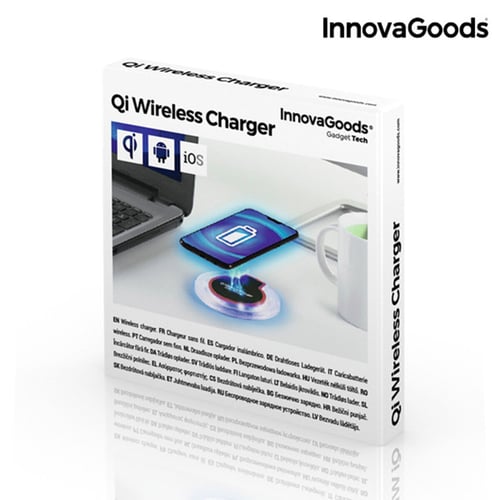 InnovaGoods Trådløs Oplader til Smartphones Qi_5