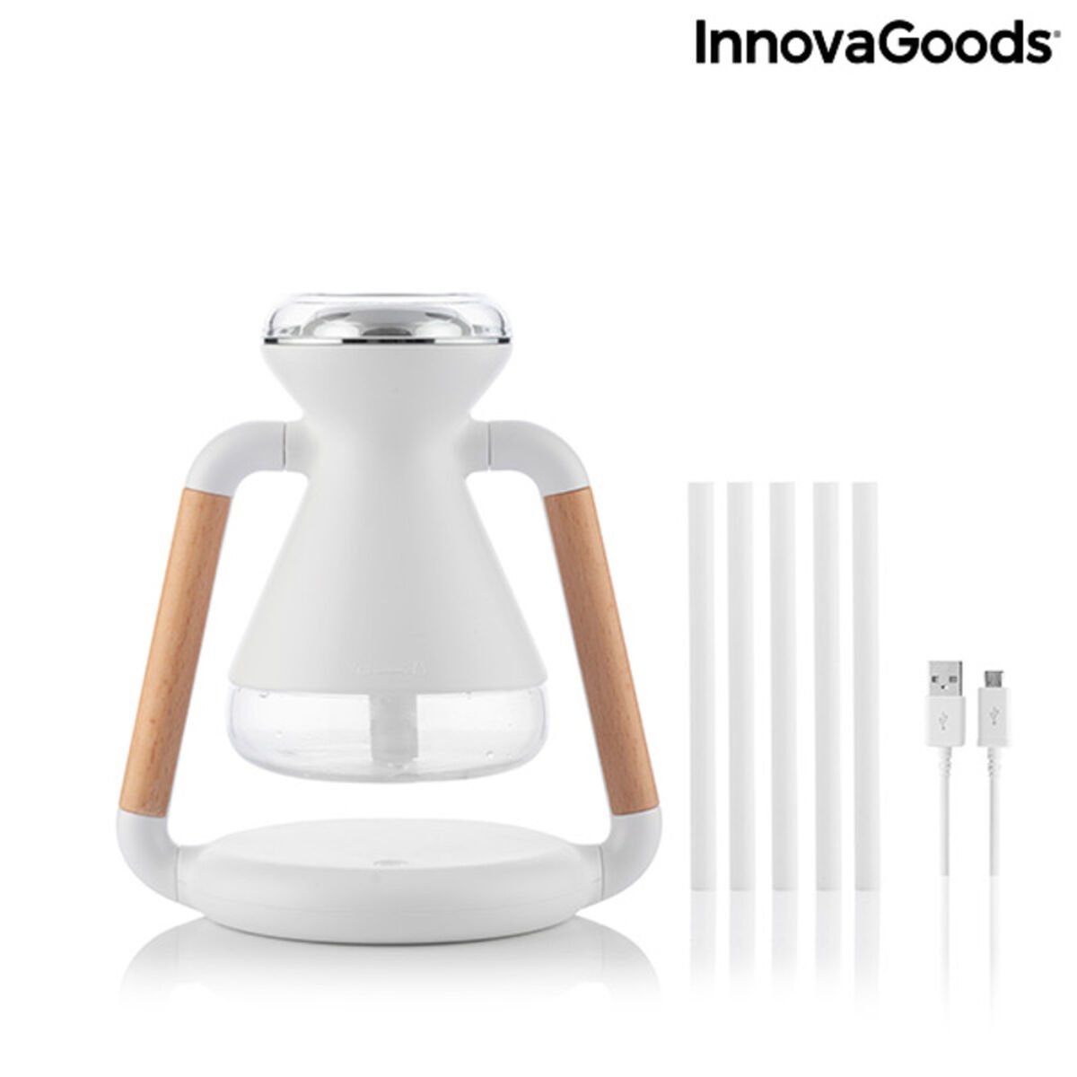 3-in-1 Wireless Charger, Aroma Diffuser and Humidifier Misvolt InnovaGoods_22
