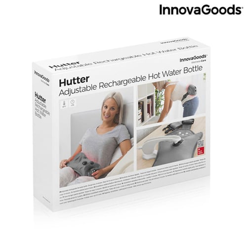 Säädettävä uudelleen täytettävä kuumavesipullo Hutter InnovaGoods 400W Harmaa_5