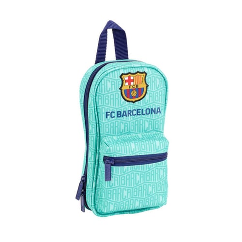 Pencil Case Backpack F.C. Barcelona 19/20 Turkisblå (33 Dele) - picture