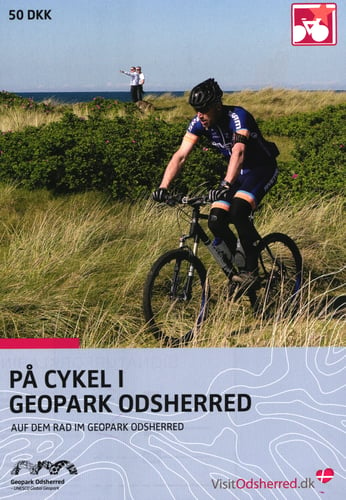 På cykel i Geopark Odsherred - kort - picture