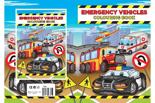 Malebog A4 Emergency Vehicles 16 sider_0