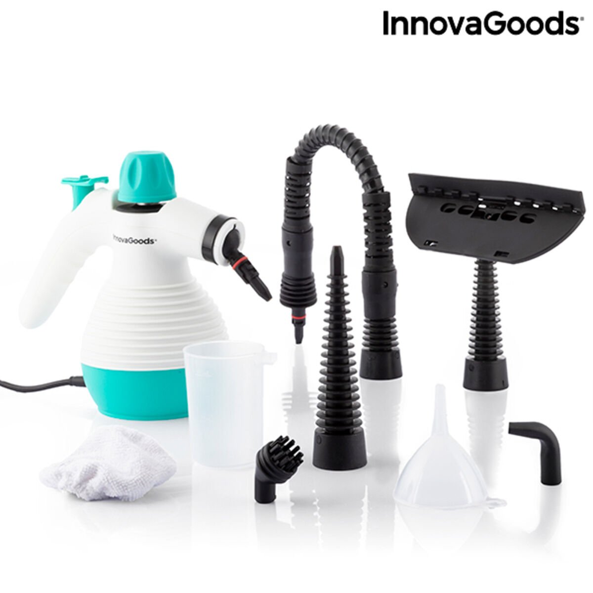Multi-purpose, 9-in-1 Hand-held Steamer with Accessories Steany InnovaGoods 0,35 L 3 Bar 1000W_18
