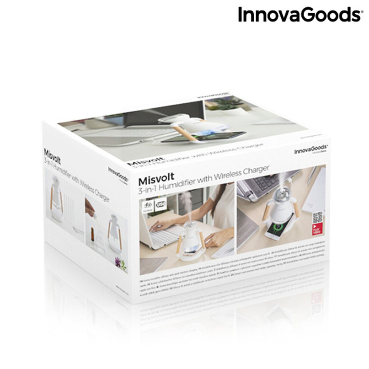 3-in-1 Wireless Charger, Aroma Diffuser and Humidifier Misvolt InnovaGoods_13
