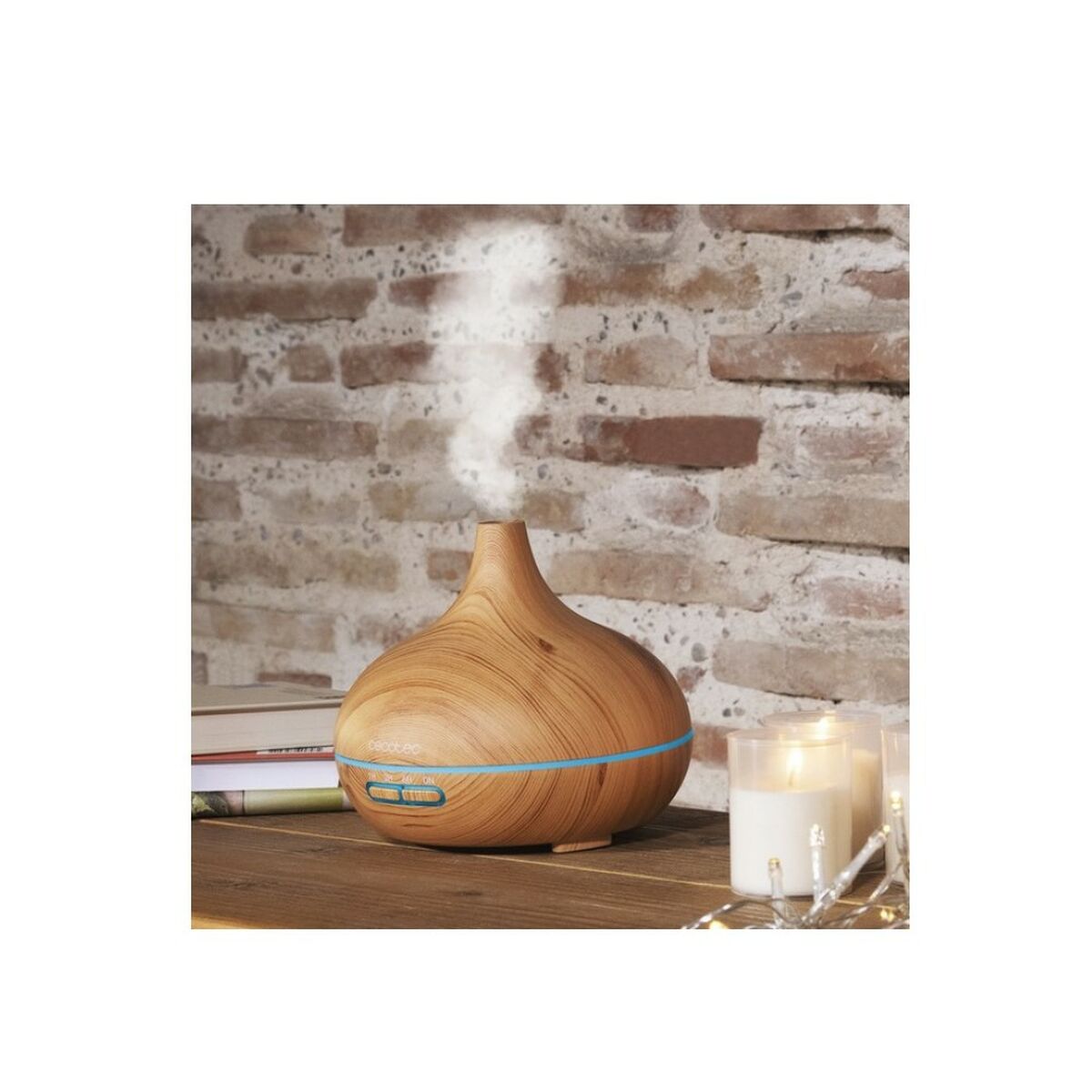 Humidifier Cecotec PURE AROMA 300 Yang 10W 300 ml Light brown_3