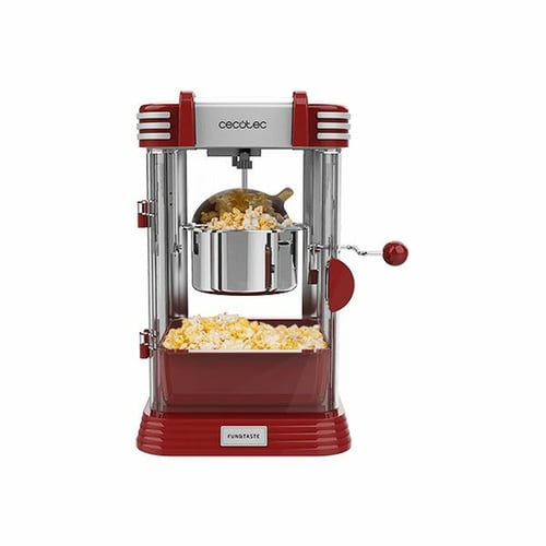 Popcornsmaskine Cecotec Fun&Taste P´Corn Classic 500 ml 300W Rød Sølvfarvet - picture