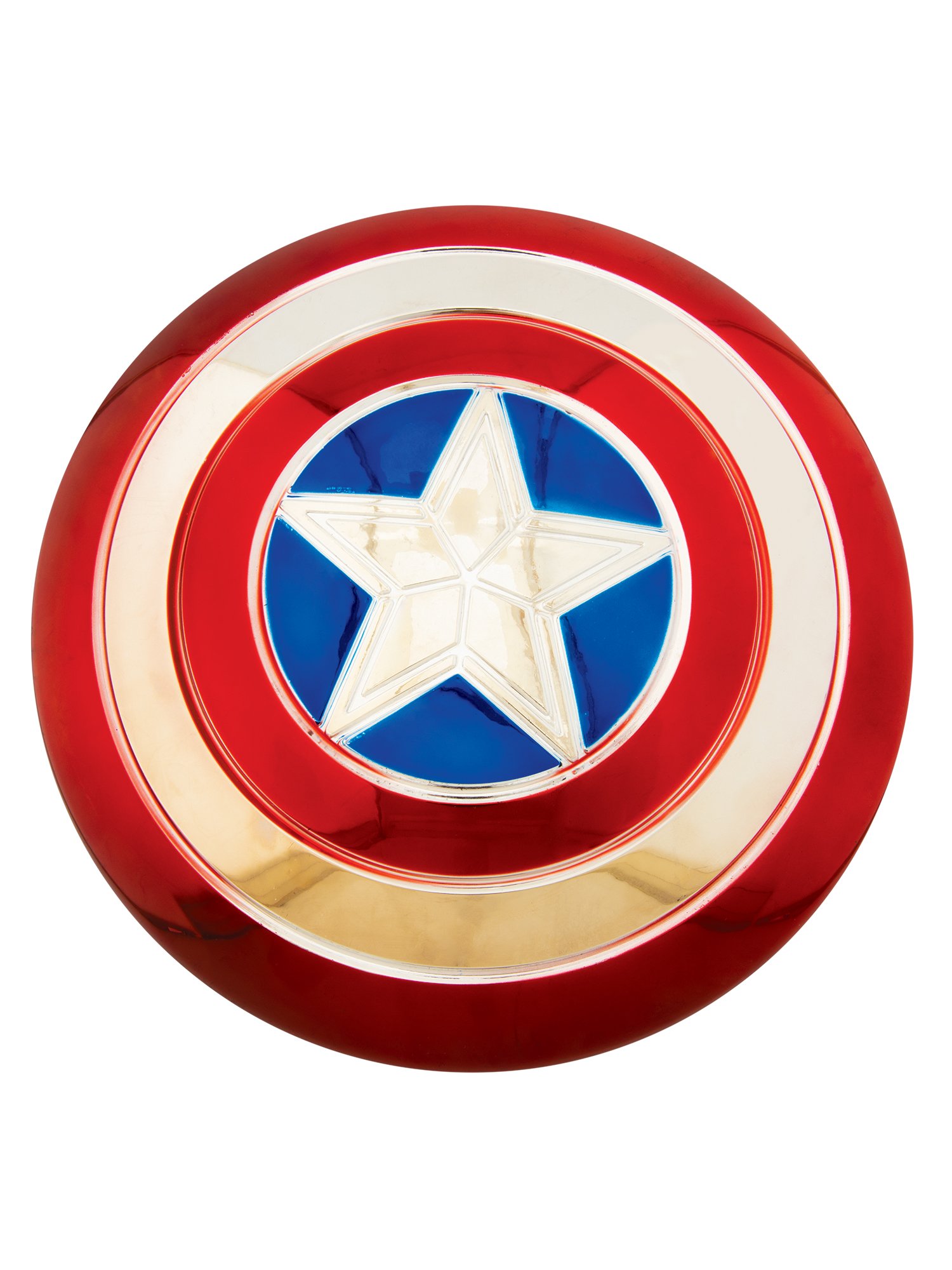 Rubies - Captain America Electroplated Metallic 12 Shield (34947)_0