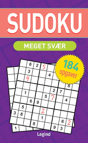 Sudoku - Meget svær - picture