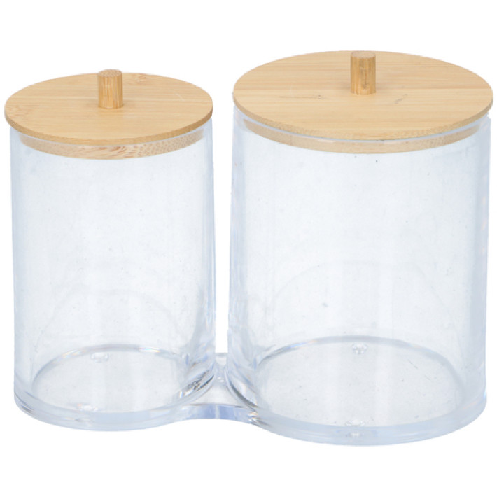 Alpina Opbevaringskrukker Med Bambus Låg    _1