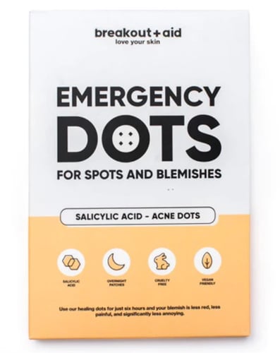 Breakout + Aid Emergency Dots For Spots & Blemishes 72 stk_0