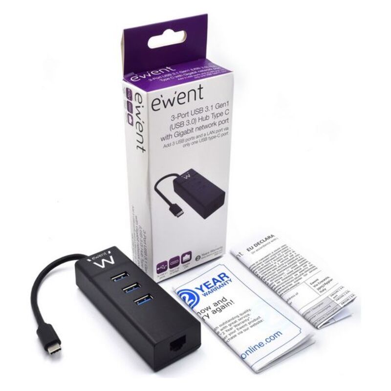 3-Port USB Hub Eminent EW1141 USB 3.1_5