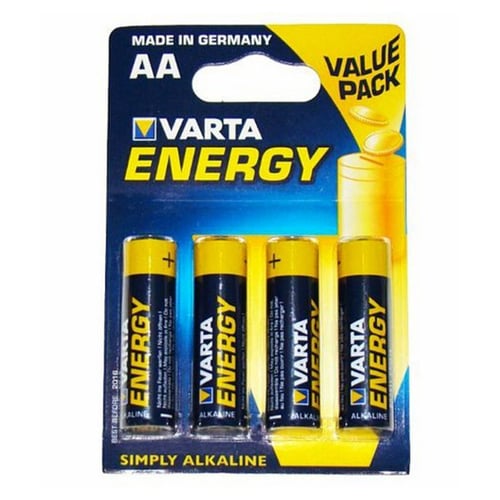 Alkaliska Batterier Varta LR06 AA (4 uds) | Sayve.se