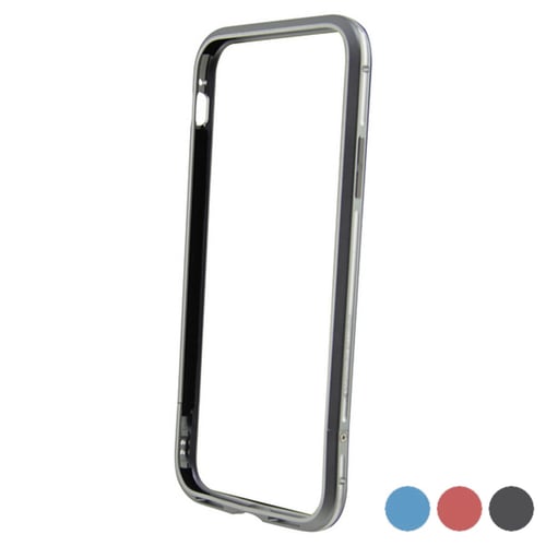 Mobilcover Iphone X/xs KSIX Bumper Aluminium, Sort/Blå - picture