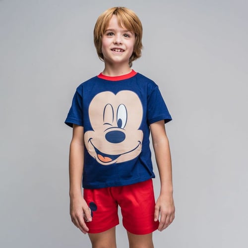 Nattøj Børns Mickey Mouse Rød_4