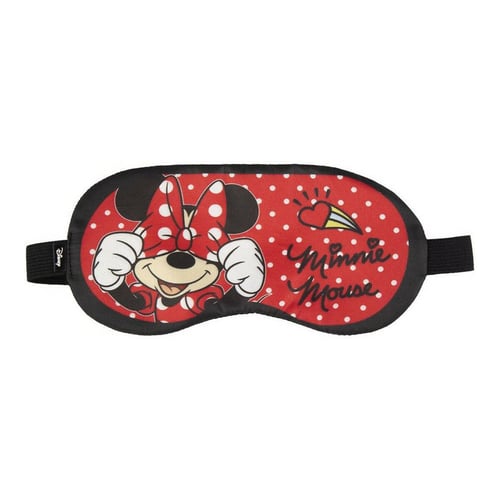 Blødt Bind for Øjnene Tvillingepakke Minnie Mouse Rød (18 x 9 x 1 cm) - picture