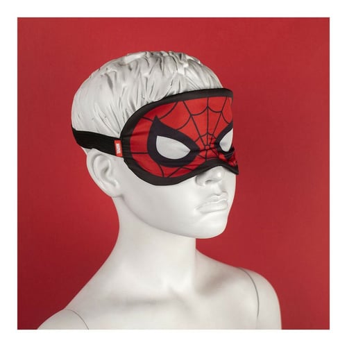 Blødt Bind for Øjnene Tvillingepakke Spiderman Rød (18 x 9 x 1 cm)_2