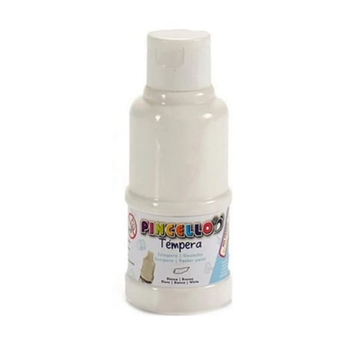 Tempera Hvid Plastik Maling (120 ml)_2