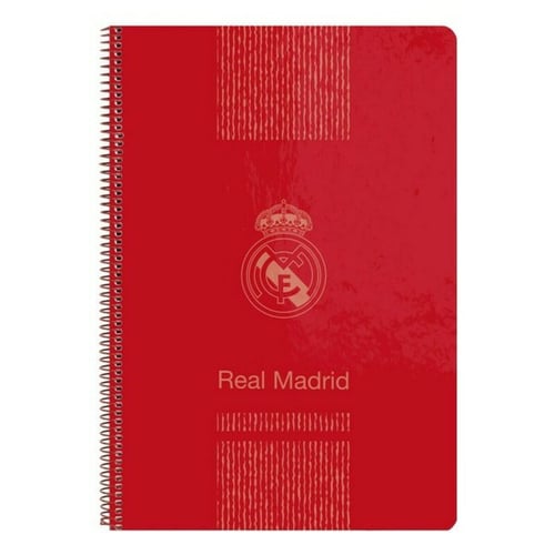 Ringbog Real Madrid C.F. Rød A4_1