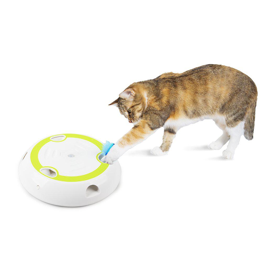 All For Paws - Cat Toy Interactive Wack'A'Feather 27X27X5.5Cm - (787.7562)_0