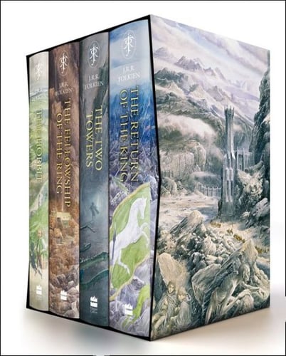 The Hobbit & The Lord of the Rings Boxed Set (HB) - (4 volumes box) - picture