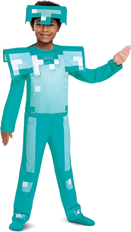 Disguise - Minecraft Costume - Diamond Armor (116 cm)_0