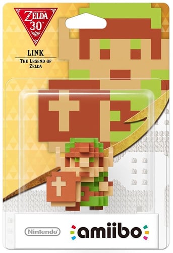 Nintendo Amiibo Figurine 8 Bit Link - picture