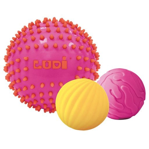 Ludi - Sensory ball set - pink - LU30022_0