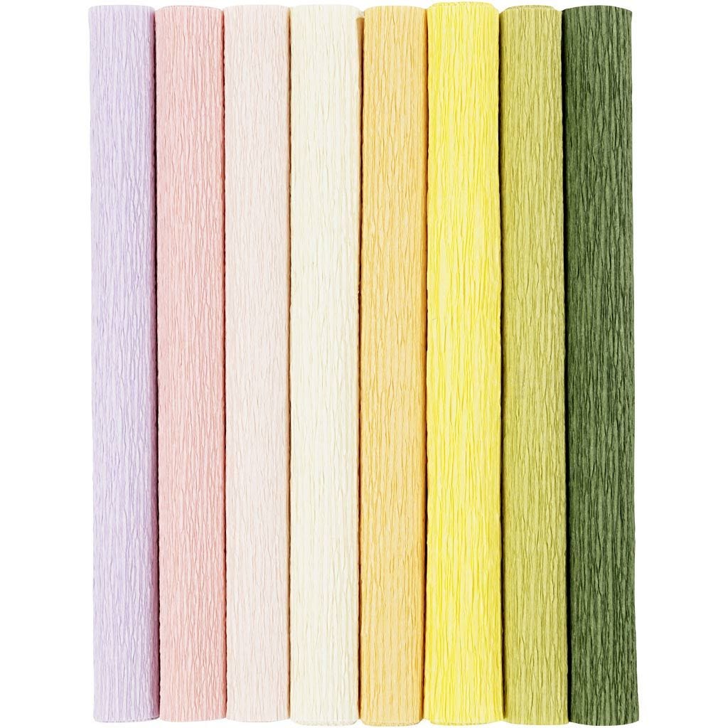Crepe Paper - Pastel Colours (209001)_0
