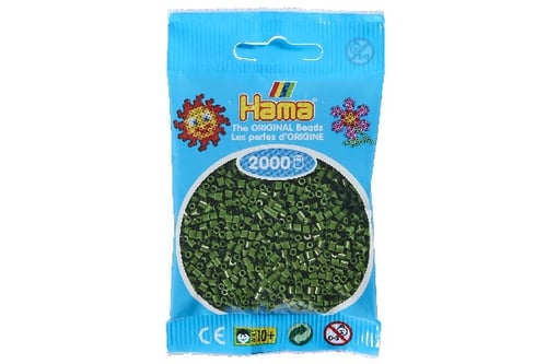 Hama mini perler skovgrøn_0