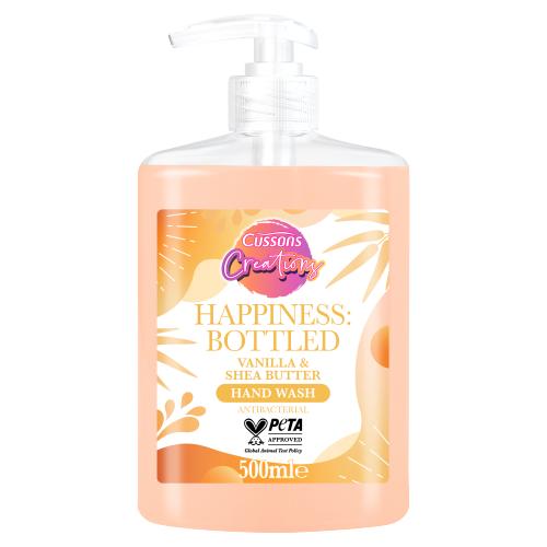 Cussons Creations flytande handtvål Vanilla & Shea Butter 500 ml - picture