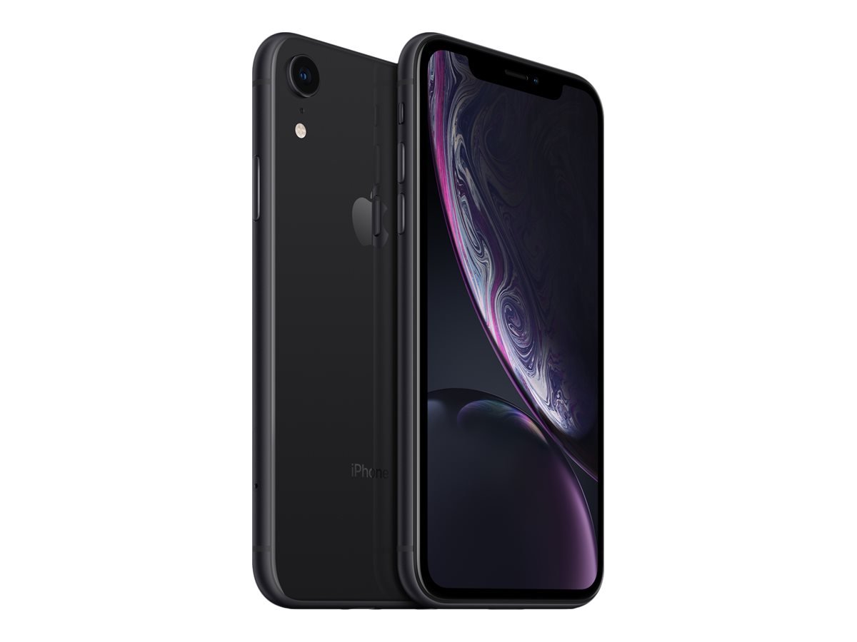 T1A - Apple iPhone XR 6.1 128 GB Black Refurbished_0