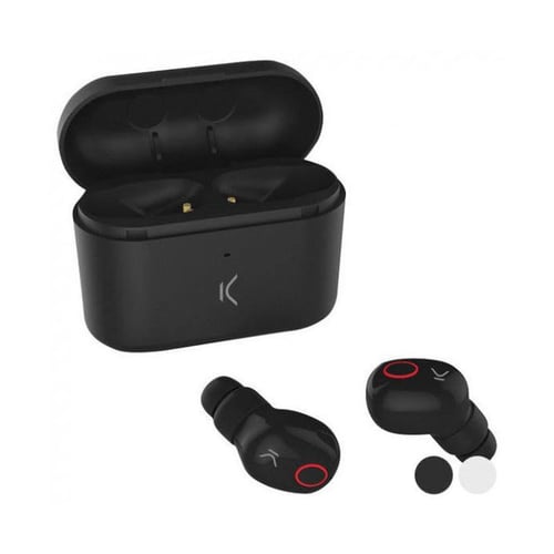 Bluetooth Hörlurar med Mikrofon KSIX Free Pods 400 mAh, Svart_0