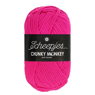 Scheepjes Chunky Monkey 1257 Hot Pink_0