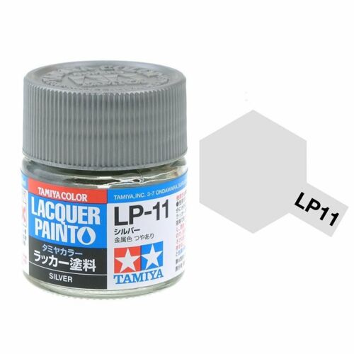 Tamiya Lacquer Paint LP-11 Silver  - picture