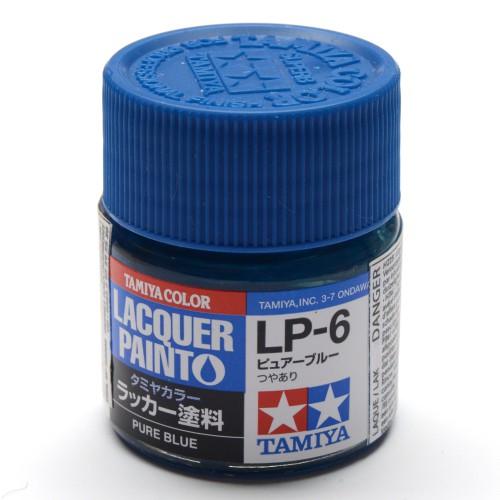 Tamiya Lacquer Paint LP-6 Pure Blue - picture
