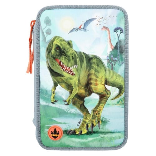 Dino World Triple Pencil Case w/LED - picture