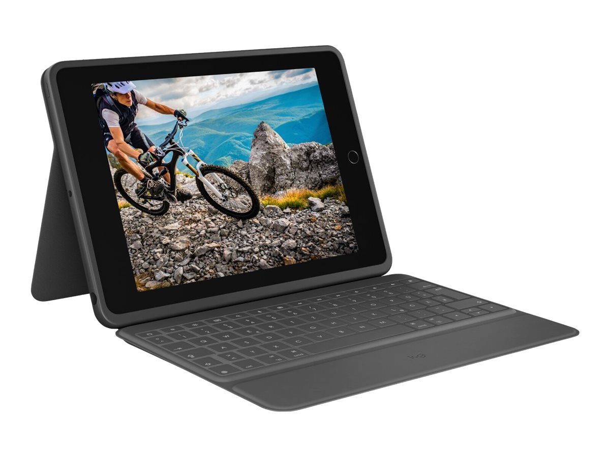 Logitech - Rugged Folio 10th gen - Nordic - Oxford Grey_0
