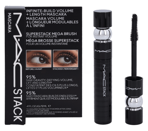 MAC Stack Mascara Mega Brush Black _1